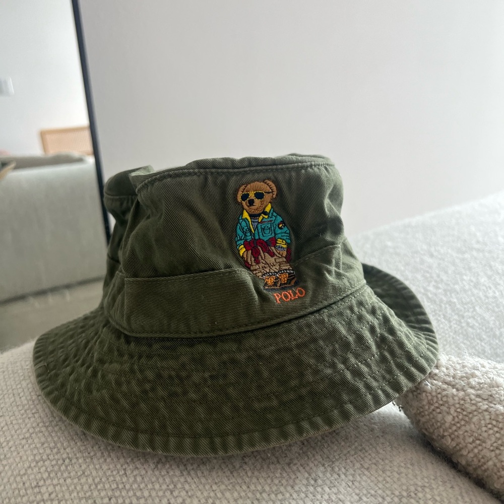Polo Ralph Lauren Preppy Bear Bucket Hat SM MED